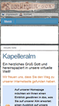 Mobile Screenshot of kapelleralm.at