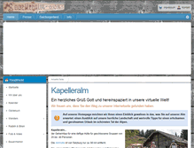 Tablet Screenshot of kapelleralm.at